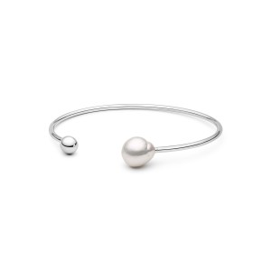 Bratara argint cu perla naturala alba DiAmanti SK23491B_W-G (Argint 925‰ 4,6 g.)